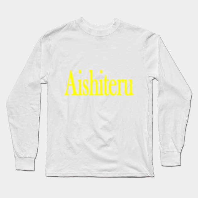 AISHITERU Long Sleeve T-Shirt by Midhea